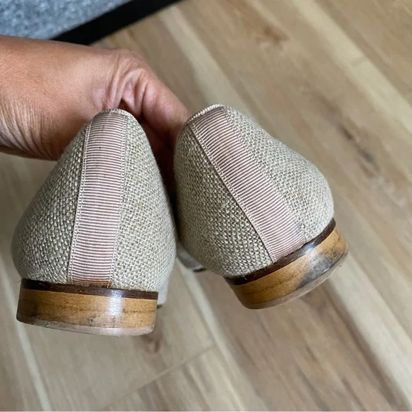 Jon Josef Womens Skulls Beige fabric Loafer Flats - Picture 5 of 6